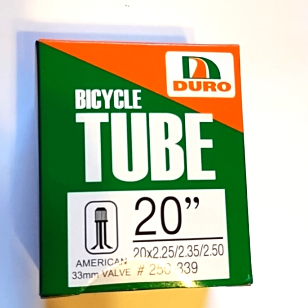 New Duro Bicycle Tube 20